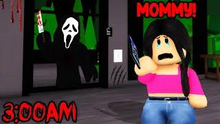 A STALKER Followed BABY MAYA at 3AM in ROBLOX BROOKHAVEN