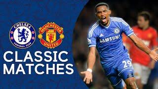 Chelsea 3-1 Man United  Samuel Etoo Scores Premier League Hat-Trick  Classic Highlights