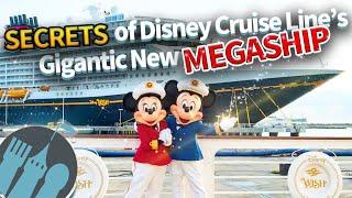 SECRETS of Disney Cruise Line’s Gigantic New MEGASHIP -- The Wish