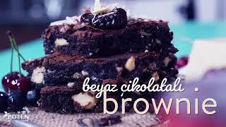 Polenli Tarifler I Beyaz Çikolatalı Brownie