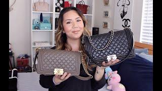 CHANEL New vs Old Medium Boy Bag  DreDreDoesMakeup