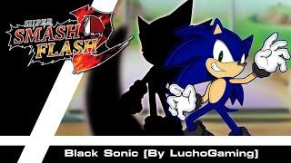 SSF2 Mods  Black Sonic By LuchoGaming