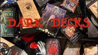 Dark Tarot and Oracle Deck Collection  Decks for Shadow Work