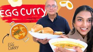 තාත්තගෙ special egg curry එක හදමු අද - Cooking with Dad