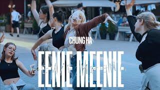 CHUNG HA 청하  EENIE MEENIE K-POP IN PUBLIC UKRAINE Satellite K-pop Studio Beginner Class