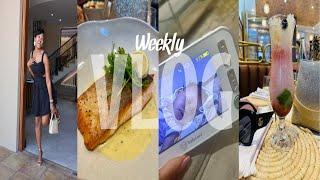 Weekly Vlog Girls Date Making Seafood Pasta + Mom mode  South African YouTuber Kgomotso Ramano