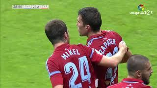 Great Goal of Zapater 2-2 Real Oviedo vs Real Zaragoza