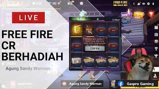 LIVE FF CR BERHADIAH DM  caster @sandywarman