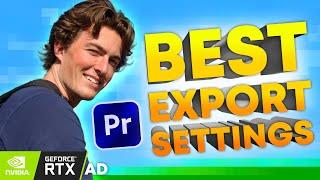 How To Export Your Videos PROPERLY Premiere Pro Best Settings