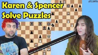 Tuesday Karen & Spencer Solve Puzzles Karen Plays Viewers