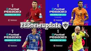 PES 2021 Menu Pack World Cup 2022 by PESNewupdate 8 Themes