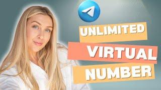 How To Create Telegram Account Without Number 2024  Get Free Virtual Numbers