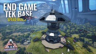 ARK EPIC Build End Game TEK Base Speed Build