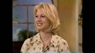 681995 Live - Regis & Kathie Lee Jennie Garth Interview Segment