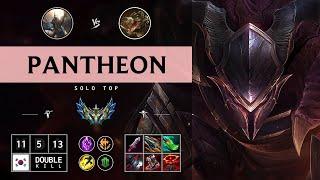 Pantheon Top vs Renekton Dominating - KR Challenger Patch 14.15