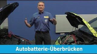 Autobatterie-Überbrücken