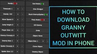 How to install granny outwitt mode menu Tamil