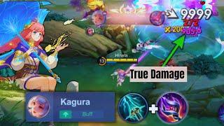 Kagura True Damage after Buff With New Itemsmust watch  Kagura New Patch #MLBBNEXTCREATOR