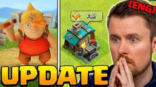 NEW BUILDER NEW HARD MODE and More in the UPDATE SNEAK PEEK 1 Clash of Clans