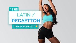 11 MIN. LATIN  REGGAETON DANCE WORKOUT - dance to the beat fun & sweaty dance cardio   Kaji Pm