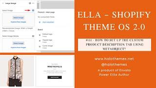#44 - How to Set Up the Custom Product Description Tab Using Metaobject