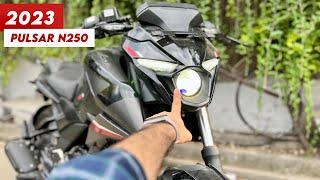 2023 Bajaj Pulsar N250  Detailed Review  Better Than Pulsar NS200 ??