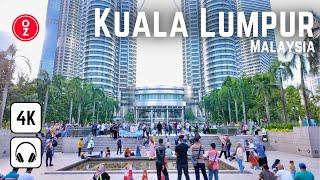 Kuala Lumpur Malaysia - Good Morning ️ Walk Around KLC Tower 4K 60fps 