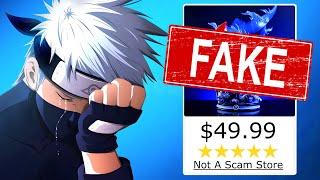 Dont Fall For This Scam...   Fake Vs Real  Kakashi Statue Unboxing