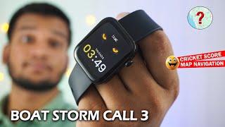 BOAT STORM CALL 3 - Turn By Turn Navigation  Unboxing and Review  खरीदें या नहीं