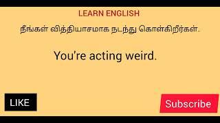 LEARN ENGLISH THROUGH TAMIL ...... USEFUL INFORMATION