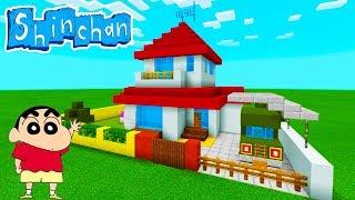 Minecraft Tutorial How To Make Shin Chans House Crayon Shin-chan
