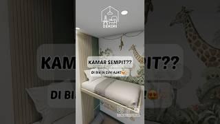 KAMAR SEMPIT ? BISA DONG  #shorts