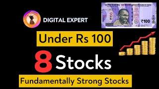 Fundamentally Strong Stocks Under 100  Long term Investment  Digital Expert