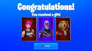 *NEW* GIFTING SYSTEM IN FORTNITE Fortnite Battle Royale HOW TO GIFT SKINS & V-BUCKS  UPDATE