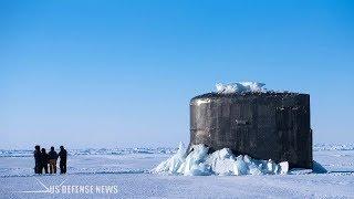 This Is How a Nuclear-Submarine Crashes Through Arctic Circle Ice