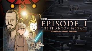 How Star Wars The Phantom Menace Should Have Ended