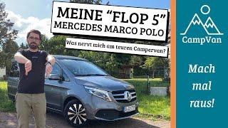 „Flop 5“ Mercedes Marco Polo Die ehrliche Kaufberatung zum Campervan