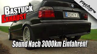 BMW E36 323ti  Bastuck Exhaust 3000 KM Eingefahren  Saison Ende