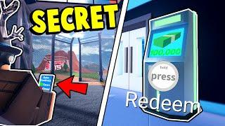 ALL SECRETS Found In The Jailbreak Prison Revamp  Secret Money + New Escapes