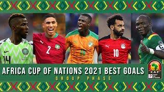 10 Gol Terbaik Piala Afrika 2021-2022  Fase Grup  Achraf Hakimi - Mohamed Salah - Nicolas Pepe
