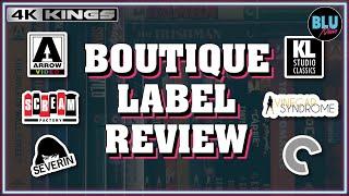 BOUTIQUE LABEL REVIEW  Quality & Prices  CRITERION ARROW VINEGAR SYNDROME SCREAM SEVERIN MORE