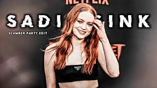 SADIE SINK × SLUMBER PARTY  SADIE SINK EDIT  STRANGER THINGS EDIT  EDIT SOMETHING AWESOME 