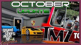 GTA 5Real & LA Revo 2.0 ► Gang Houses TMZ Tour Job Improvements & More  October Update