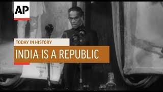 India Becomes a Republic - 1950  Today In History  26 Jan 19