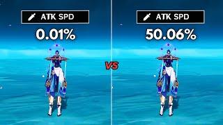 Why?? ATK SPD is IMPORTANT  for Wanderer  Genshin Impact 
