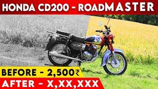 2500 க்கு இந்த japan Bike -அ வாங்குனேன்  ஆன இப்போ இதோட மதிப்பே வேற level honda cd 200 Road Master