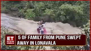 Maharashtra Five Feared Drowned At Waterfall Near Bhushi Dam In Lonavala  Breaking News