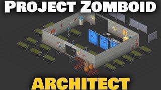 Project Zomboid Architect Ep 1  Lets Build a City  Apartments Zombie Infirmary Wheat Fields