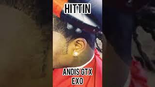 OMG  AT THESE ANDIS GTX EXO CUT SO CLEAN #andis  #andisnation #haircut #barber #viral