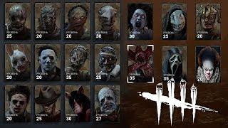 Краткий обзор Всех Маньяков в игре Дед бай дейлайт 17 манов Dead by Daylight all maniacs